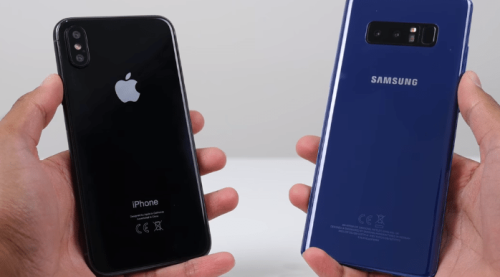 iPhone x mi, Galaxy Note 8 mi!