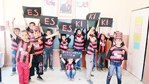 Şırnakta Eskişehirspor sevgisi