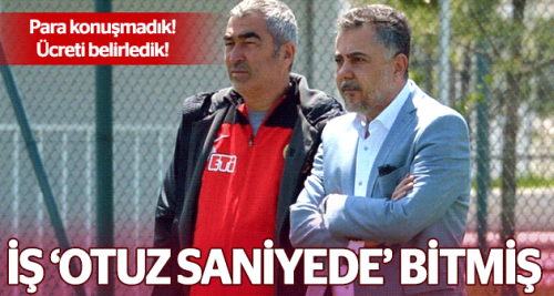 İş 'otuz saniyede' bitmiş
