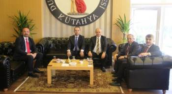 İş Adamı İsmet Güral’Dan Rektör Uysal’A Ziyaret
