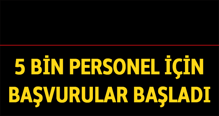 İş arayanlara müjde! Başvurular başladı