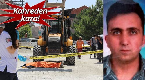 İş makinesi canından etti!