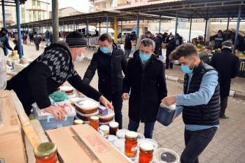 İscehisar’Da Belediye Ekipleri Pazarda Hijyen Denetimi Yaptı
