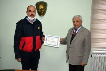 İscehisar’Da İtfaiye Personeline Hizmet İçi Eğitim Verildi
