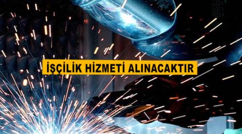 İşçilik hizmeti alınacaktır