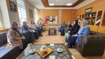 İspanya’Dan Dönen Olgunlaşma Enstitüsü’Nden Katılımcı Müdür Başyiğit’İ Ziyaret Etti
