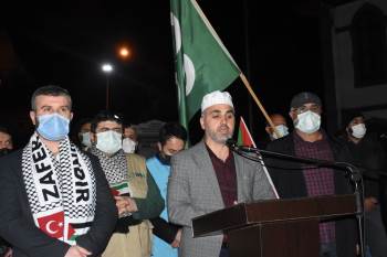 İsrail’İn Mescid-İ Aksa’Daki Saldırılarına Afyonkarahisar’Dan Tepki
