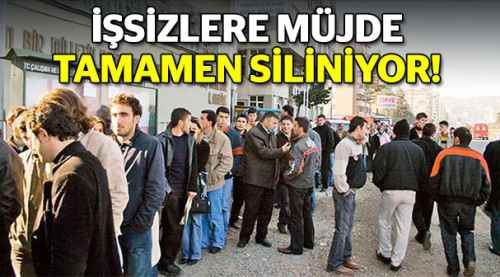 İşsizlere müjde, tamamen sıfırlanıyor!