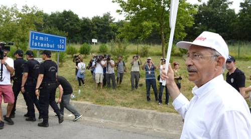 İstanbul'a 100 kilometre kaldı