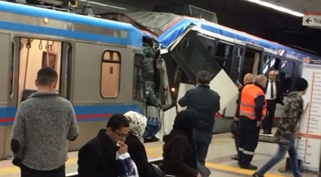 İstanbul'da tramvaylar çarpıştı: 14 yaralı
