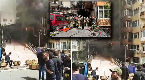 İstanbul'u ayağa kaldıran facia: Beşiktaş'taki yangında çok sayıda ölü var!