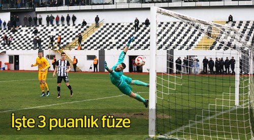 İşte 3 puanlık füze!