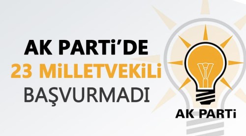 İşte AK Parti'de aday olmayan milletvekilleri
