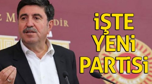 İşte Altan Tan'ın yeni partisi