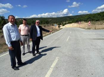 İşte Chp’Li Kasap’In ’Asfaltsız’ Dediği Yol
