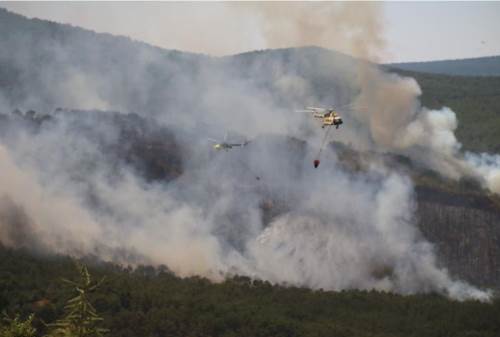 İşte Eskişehir'de yangın çıkan alan: En yeni görüntüler paylaşıldı