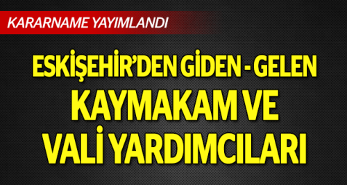 İşte Eskişehir'den gidenler ve gelenler