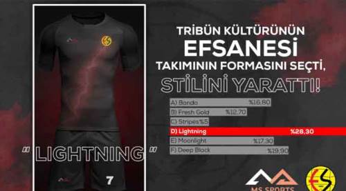 İşte Eskişehirspor'un merak edilen forması