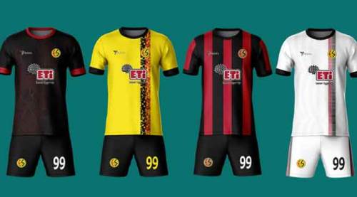 İşte Eskişehirspor'un yeni formaları