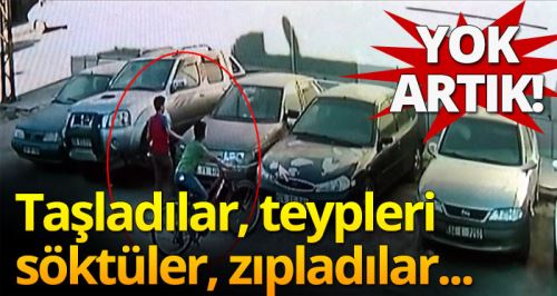 İşte kameralara yansıyan şok görüntüler!