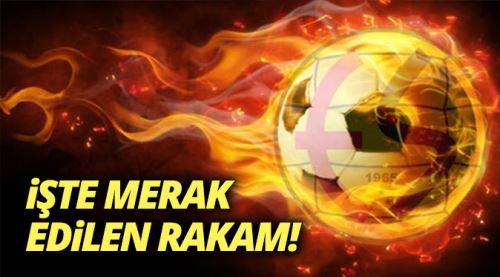 İşte merak edilen rakam!