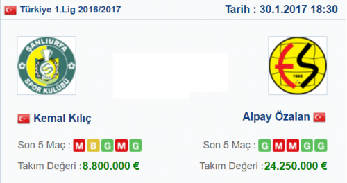 İşte takımların ilk 11'leri