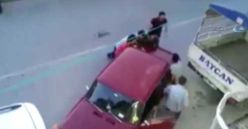 İŞTE TÜRK USULÜ PARK ETME VİDEO