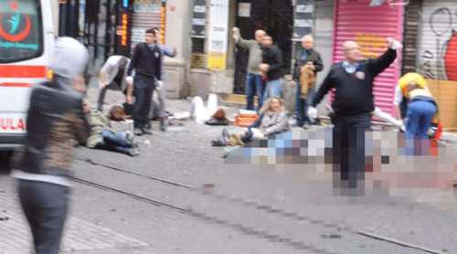 İSTİKLAL'DE CANLI BOMBA!