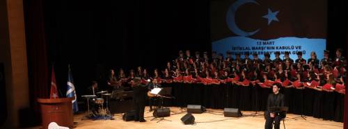 İstiklal Marşı’nın kabulü Eskişehir’de oratoryo ile anıldı