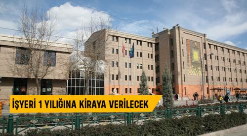 İşyeri 1 yılığına kiraya verilecek 