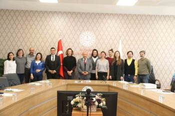 İtalya, İspanya Ve Polonya’Dan Gelen Proje Ortakları Müdür Başyiğit’İ Bilgilendirdi
