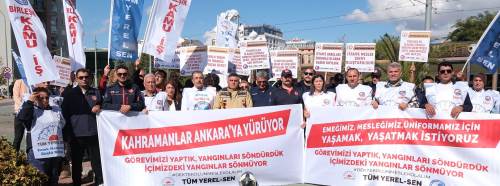 İtfaiyeciler Ankara’ya yürüyor: “Canımızın fiyatı bu mudur?”