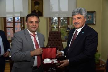 İyi Parti Genel Başkan Yardımcısı Ergun’Dan, Başkan Şahin’E Ziyaret
