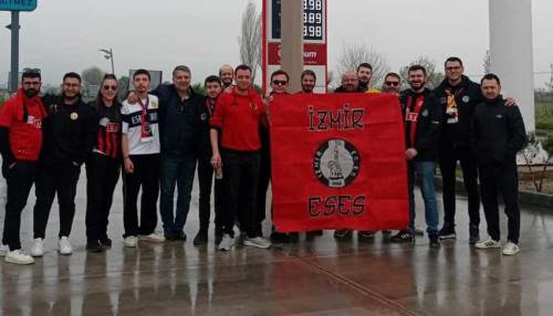 İzmir’deki Es Es’liler kilometreleri hiçe saydı