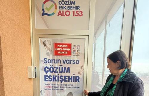 Jale Nur Süllü'den Çözüm Eskişehir Çağrı Merkezi'ne ziyaret