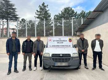 Jandarma 5 Düzensiz Göçmen Yakaladı

