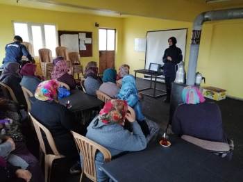 Jandarma Kadına Yönelik Şiddeti Önlemek İçin Kolları Sıvadı
