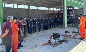 Jandarma Personeline Orman Yangınlarına Müdahale Eğitimi
