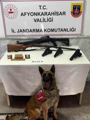Jandarma Ruhsatsız Tabanca Ve Tüfek Ele Geçirdi

