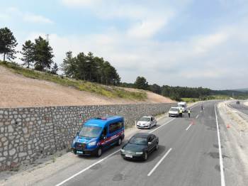 Jandarmadan Drone İle Trafik Denetimi
