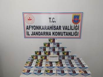 Jandarmadan Kaçak Sigara Operasyonu
