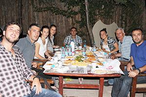 Judocular iftarda buluştu