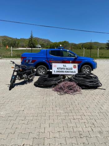 Kablo Hırsızı Yakalandı
