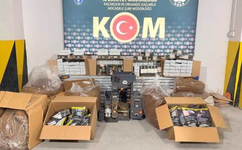 Kaçak tütün ve alkol operasyonu: Eskişehir’de 1 şüpheli tutuklandı