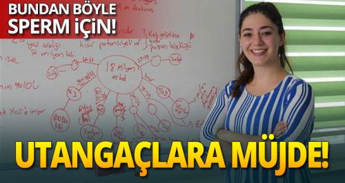 Kadın girişimciden sperm testi cihazı
