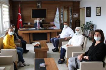 Kadın Üreticilerden İl Müdürü Akyol’A Ziyaret
