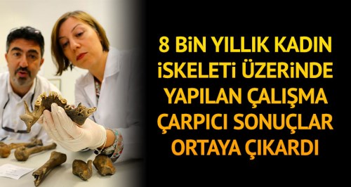 Kadınlar 8 bin yıl önce de zanaatkarmış