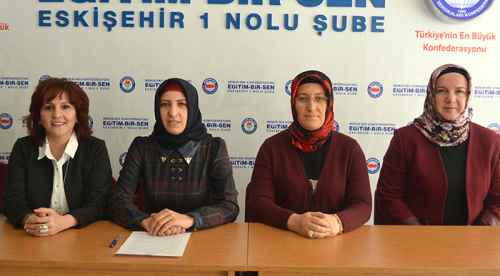Kadınlar her alanda olmalı