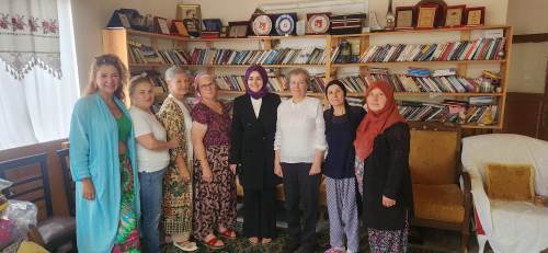 Kadınların kültür ve üretim çabalarına kaymakam desteği