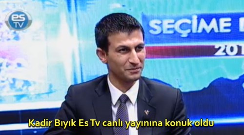 Kadir Bıyık Es Tv canlı yayınına konuk oldu